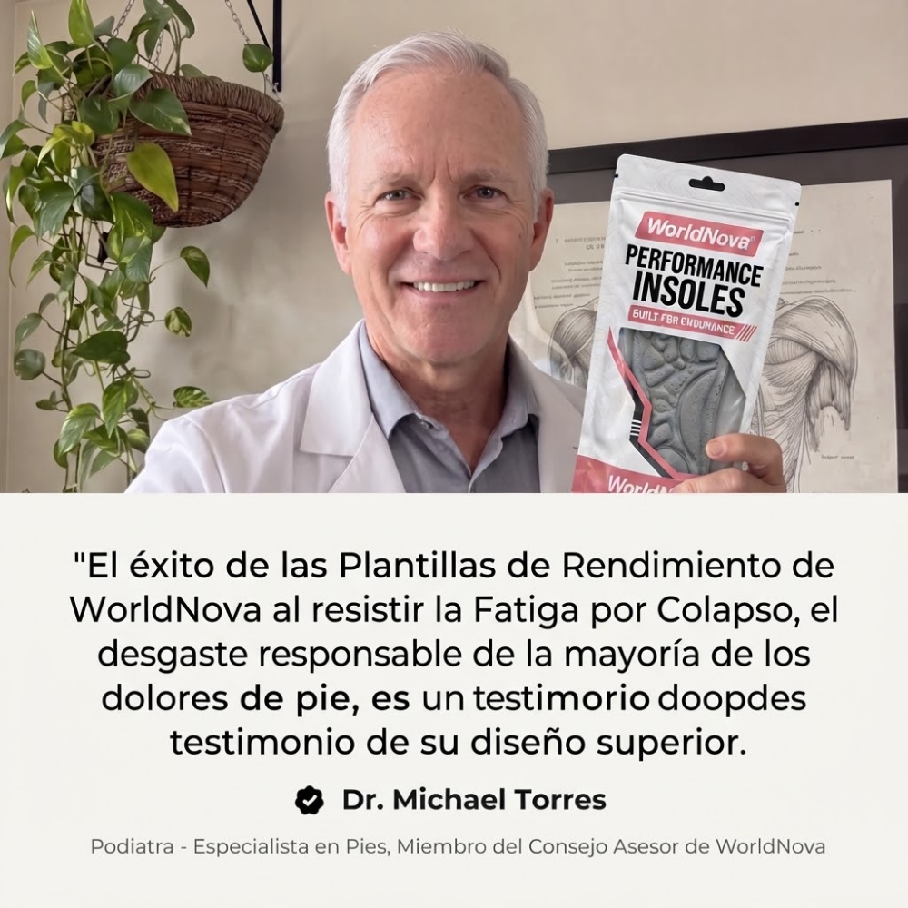Plantillas WorldNova: Camina Todo el Día Sin Dolores ni Cansancio
