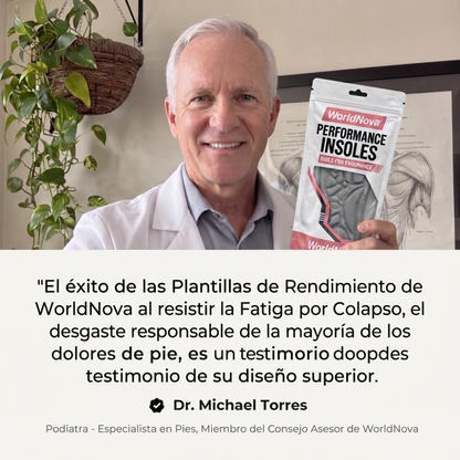 Plantillas WorldNova: Camina Todo el Día Sin Dolores ni Cansancio